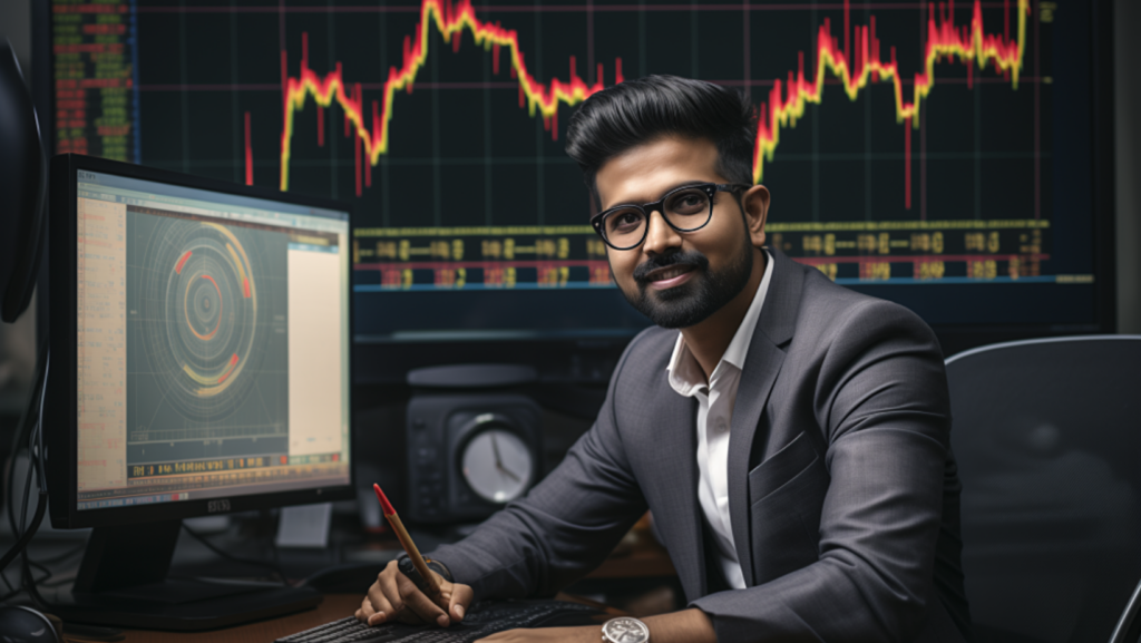 Indian stock trader