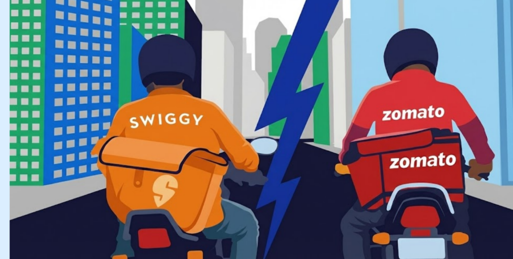 Difference between swiggy and zomato