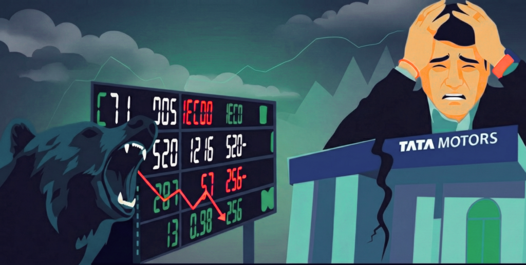 Tata Motors Crashes 40%