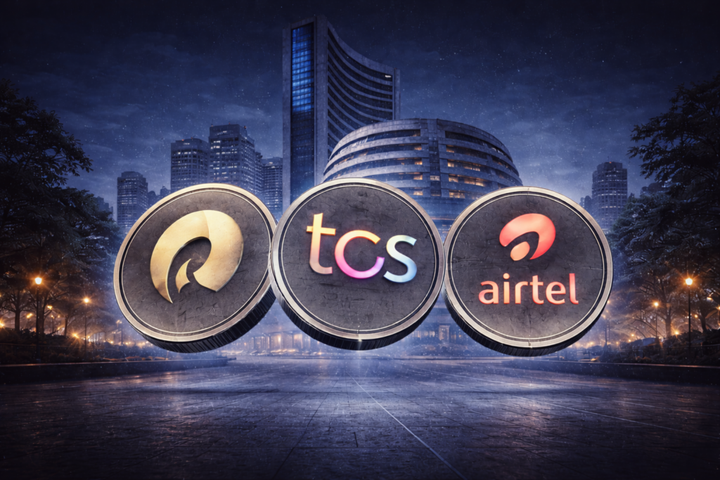 top 10 market cap companies in india