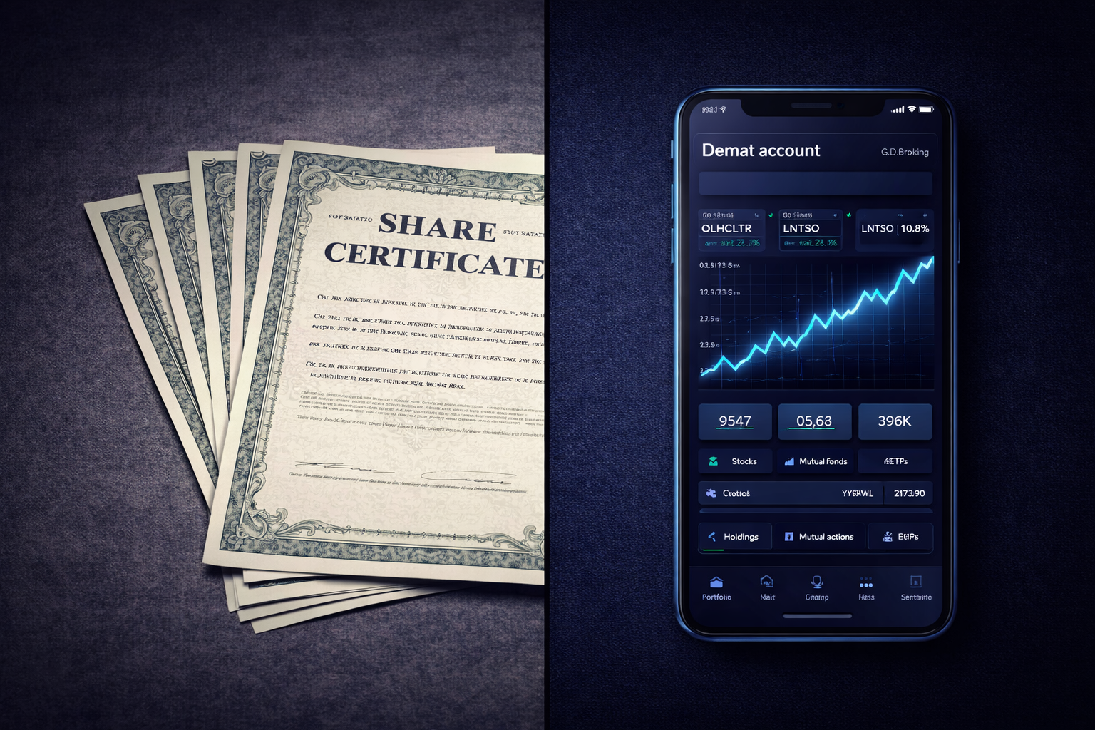 what is dematerialisation