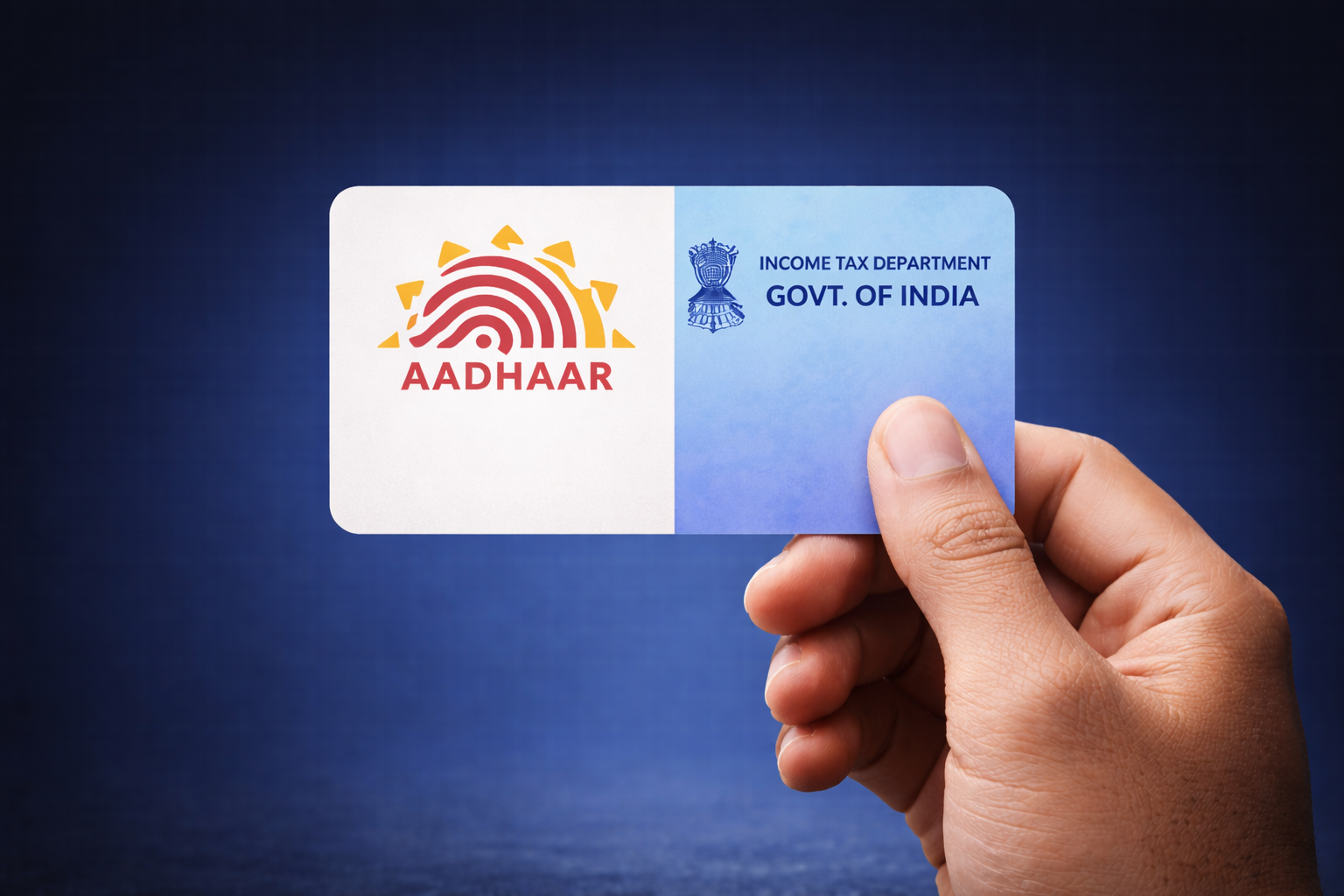 Aadhaar and PAN card link