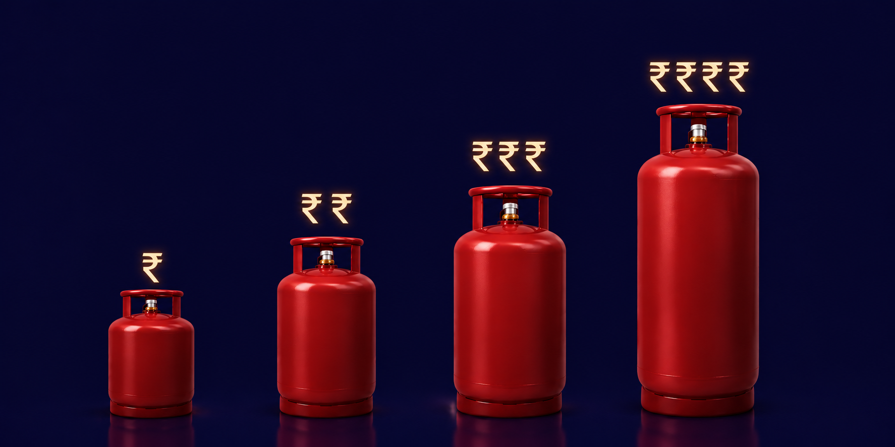 commercial gas cylinder price