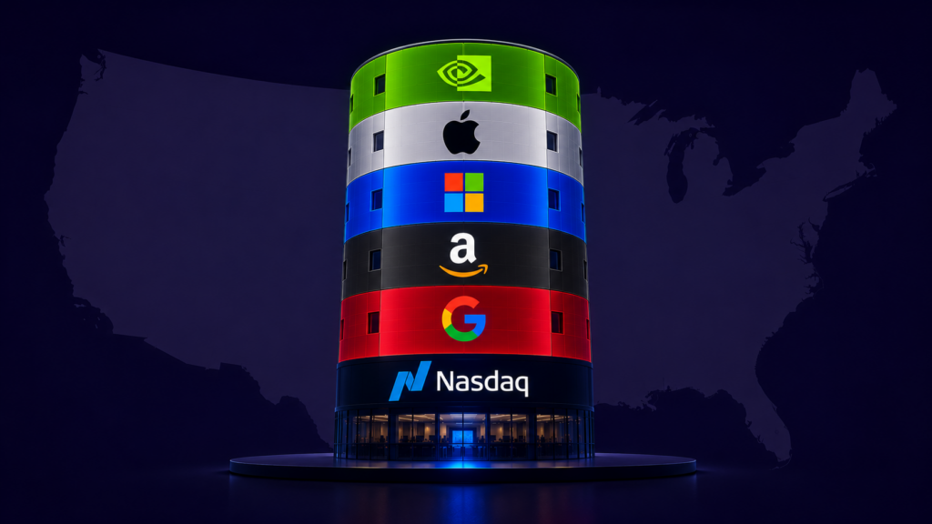 top 10 companies nasdaq market cap